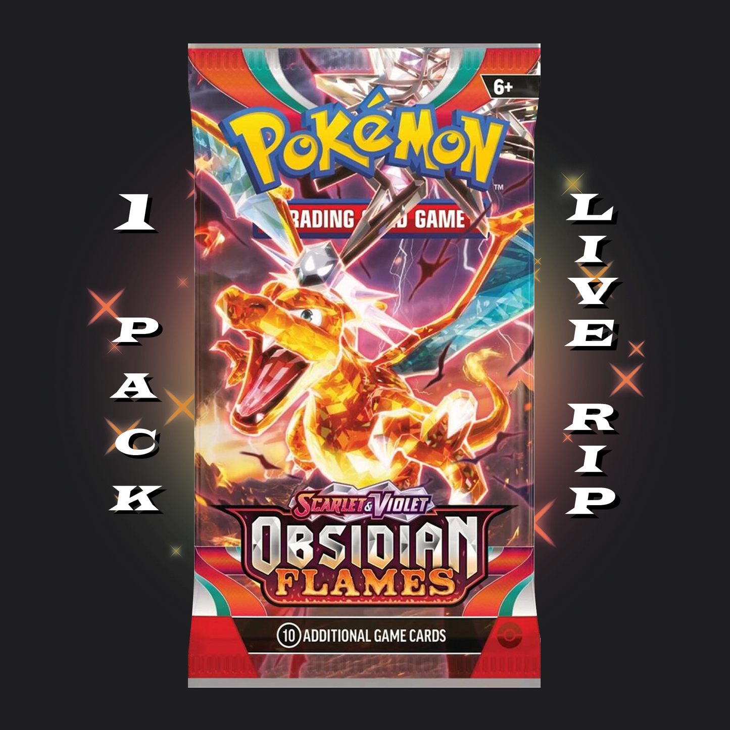 Obsidian Flames - 1 Pack Ripped Live