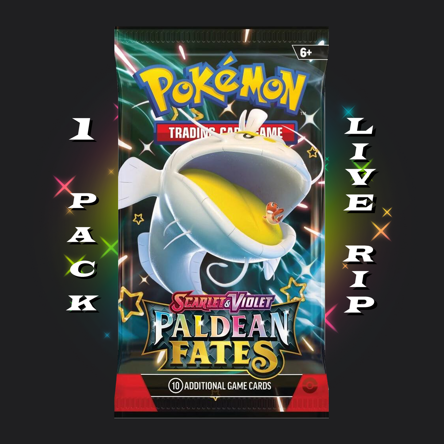 Paldean Fates - 1 Pack Ripped Live
