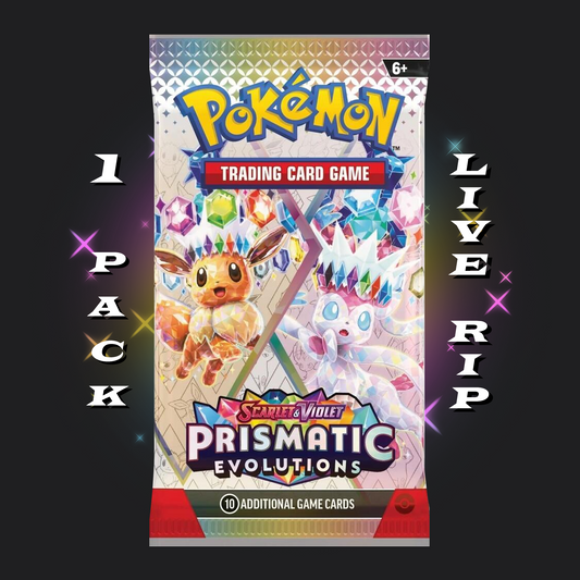 Prismatic Evolutions - 1 Pack Ripped Live