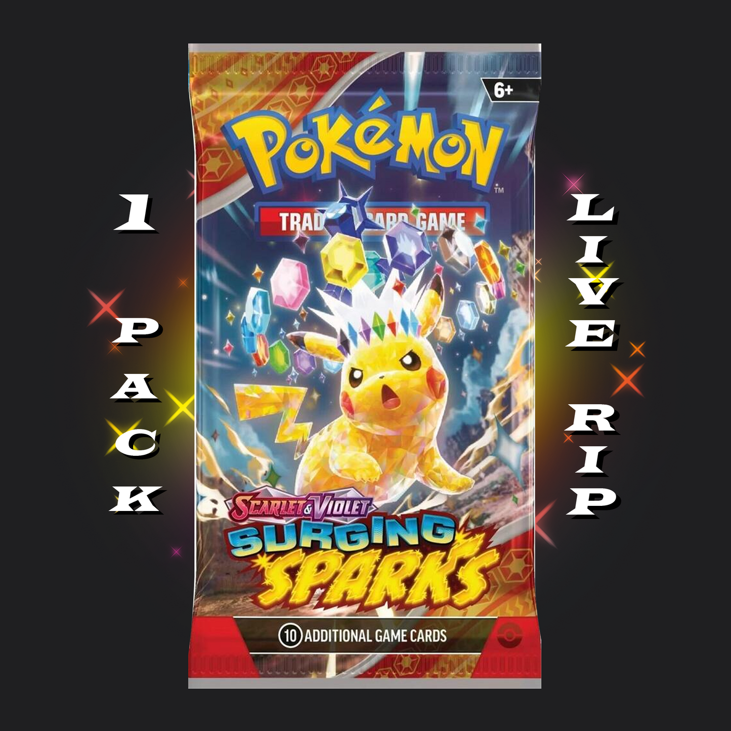 Surging Sparks - 1 Pack Ripped Live