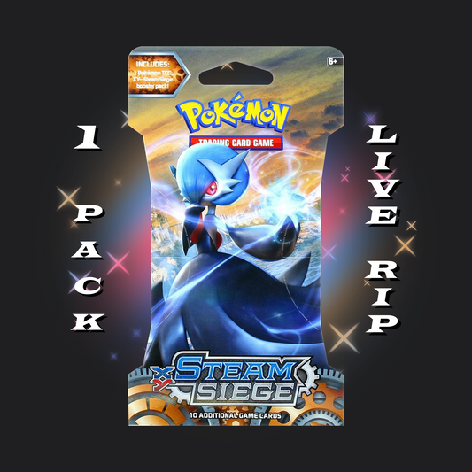 XY Steam Siege - 1 Pack Ripped Live