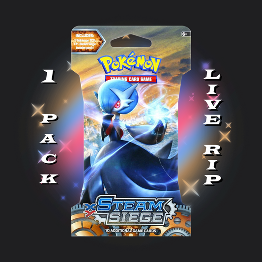 XY Steam Siege - 1 Pack Ripped Live