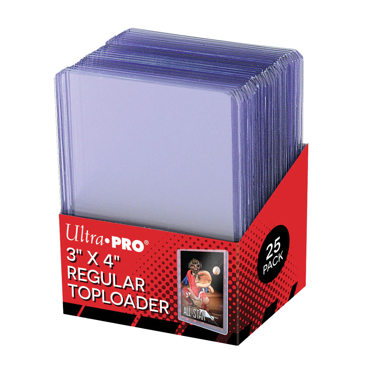 Ultra Pro 3"x4" Regular Toploader [25ct]